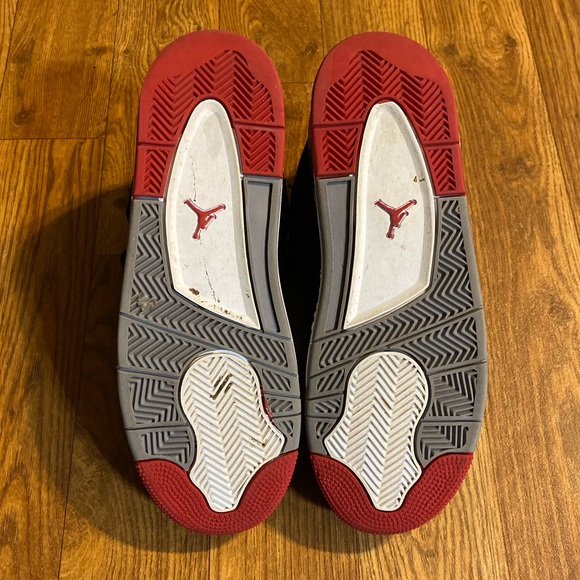 Air Jordan 4 Retro GS ‘Bred’ 2012 Shoes, Size:6.5Y - Picture 9 of 11